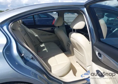 2014 Infiniti Q50 Premium z USA, uszkodzony, nr VIN JN1BV7APBEM675242